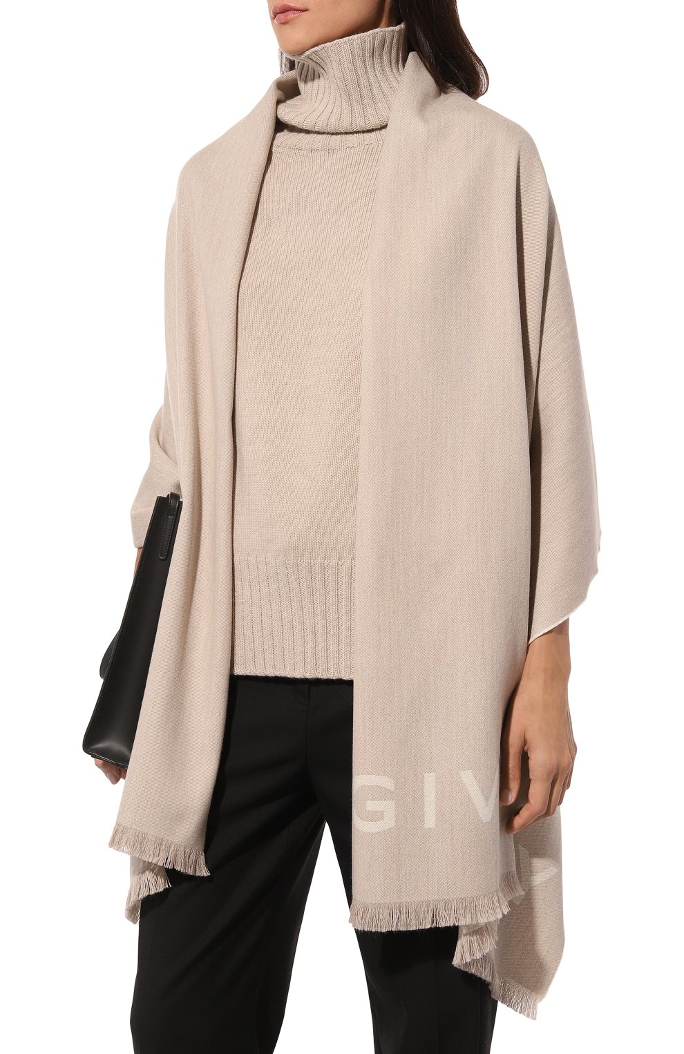 Шарф из шерсти и кашемира GIVENCHY, арт. GW7020/J5305, фото 2