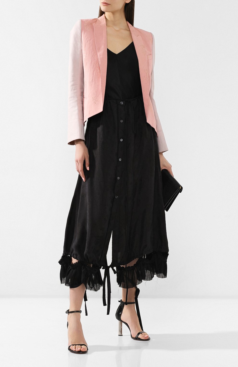Жакет из смеси хлопка и льна ANN DEMEULEMEESTER, арт. 1901-1006-P-182-030, фото 2