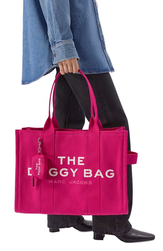 Сумка-тоут The Doggy MARC JACOBS (THE) 2R5HTT010H02 Розовый  2R5HTT010H02 Фото 2
