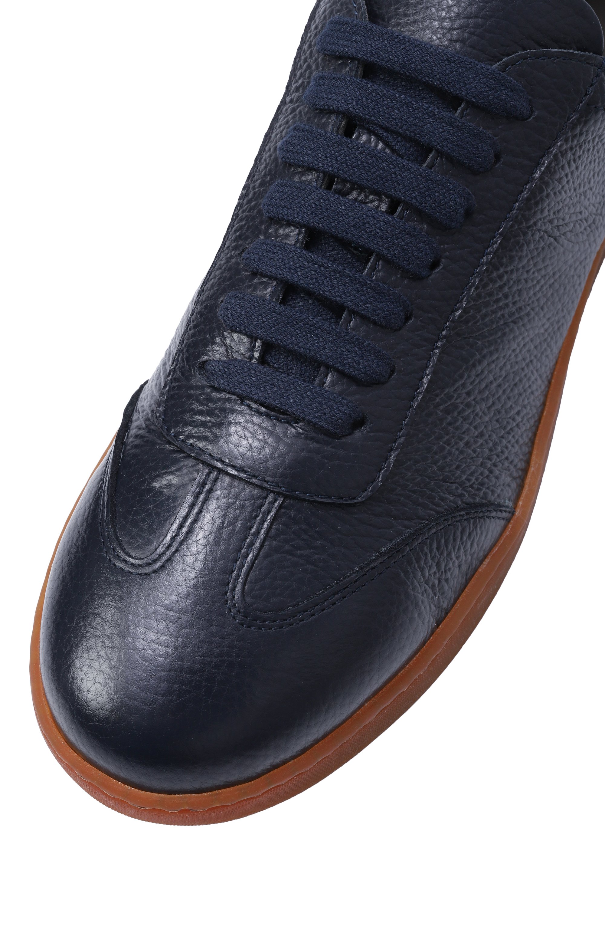 Кожаные кеды CORNELIANI, арт. 25TM60-2520910, фото 7