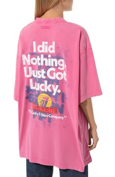 Хлопковая футболка VETEMENTS, арт. UE54TR390H, фото 4