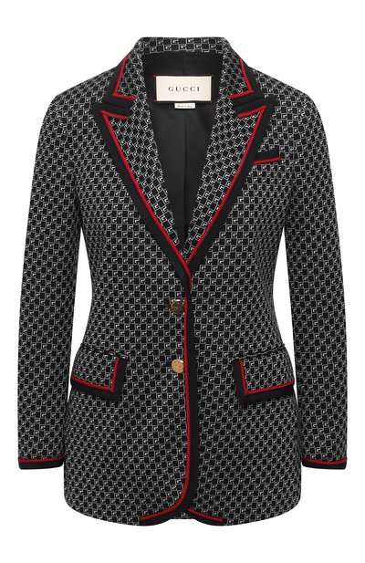 Женский хлопковый жакет GUCCI, арт. 609334/ZAC6I