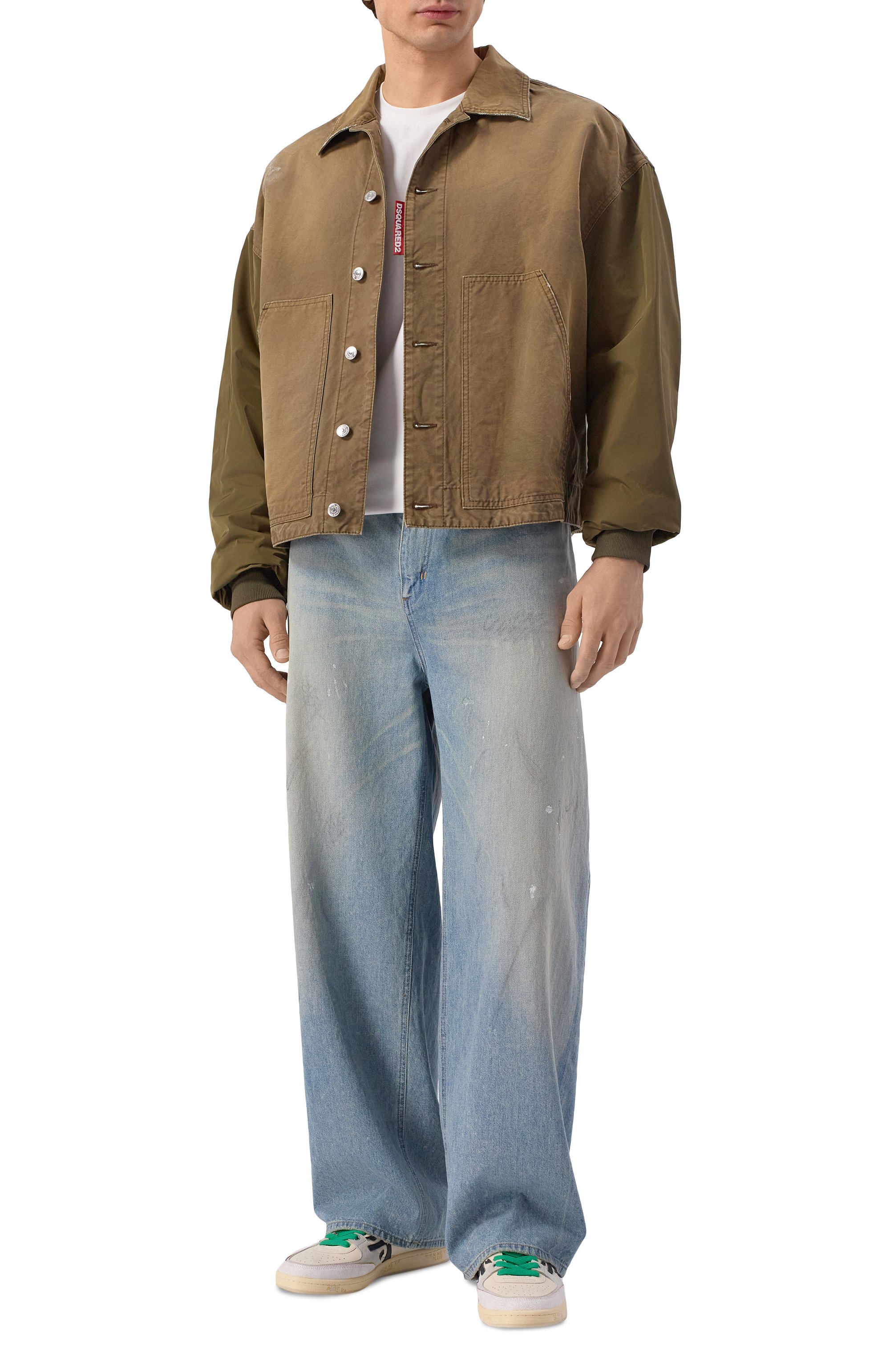 Кожаные кеды bskt clay PREMIATA, арт. BSKTCLAY/VAR 7262, фото 2