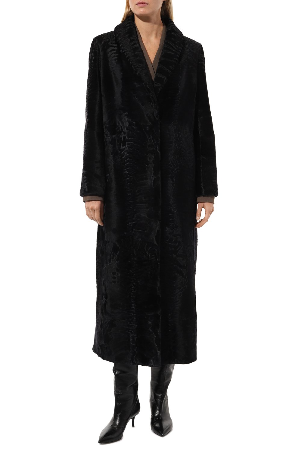 Шуба из каракульчи VICTORIA KUSENKOVA, арт. 707100019615, фото 3