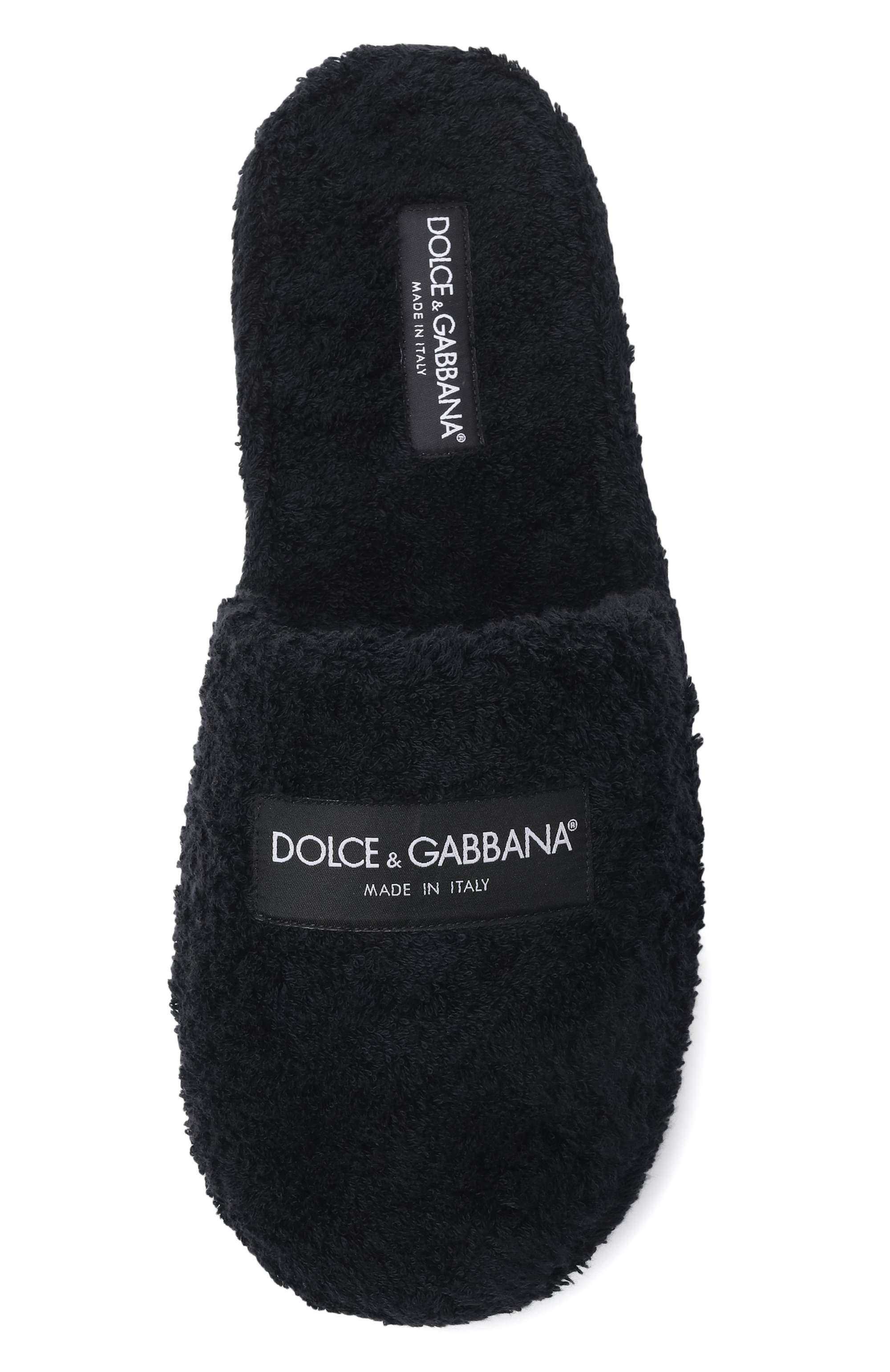 Хлопковые домашние туфли dg hotel DOLCE & GABBANA, арт. A80608/A0324, фото 5