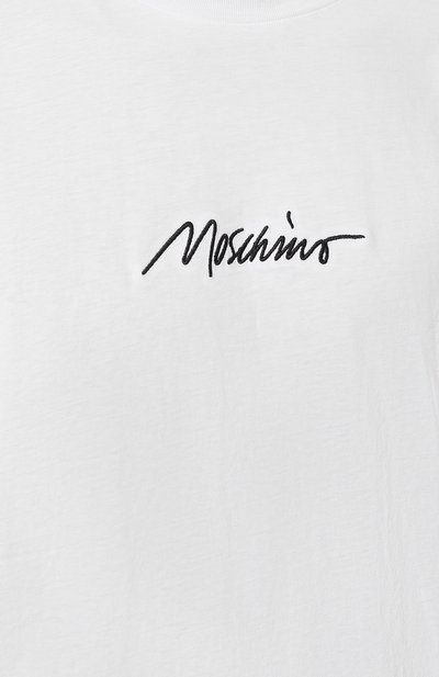 Хлопковая футболка MOSCHINO, арт. A0735/0241, фото 5