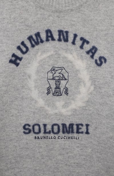 Кашемировый пуловер BRUNELLO CUCINELLI, арт. B22MBH003B, фото 3