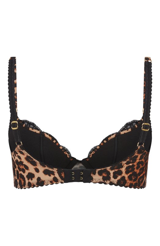 Шелковый бюстгальтер с плотной чашкой Molly Agent Provocateur 110429 Леопардовый  110429 Фото 2