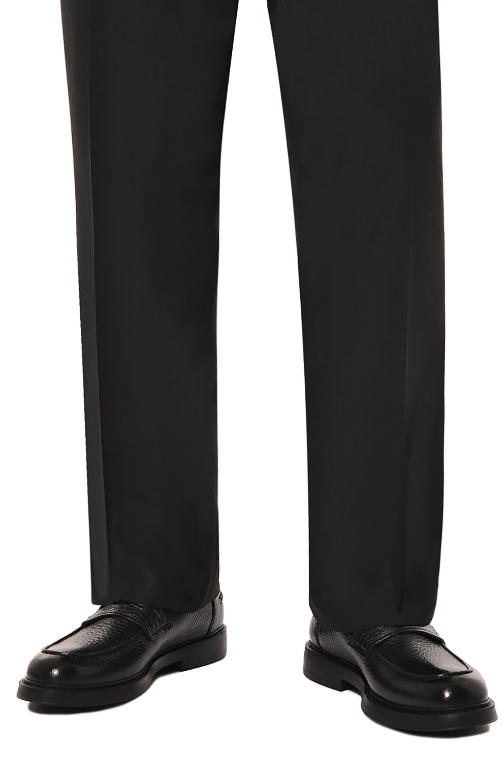 Кожаные пенни-лоферы DOUCAL'S, арт. DU3370BRUXUF241N, фото 3