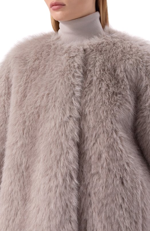 Шуба Max Mara Studio ER0S Серый  ER0S Фото 5