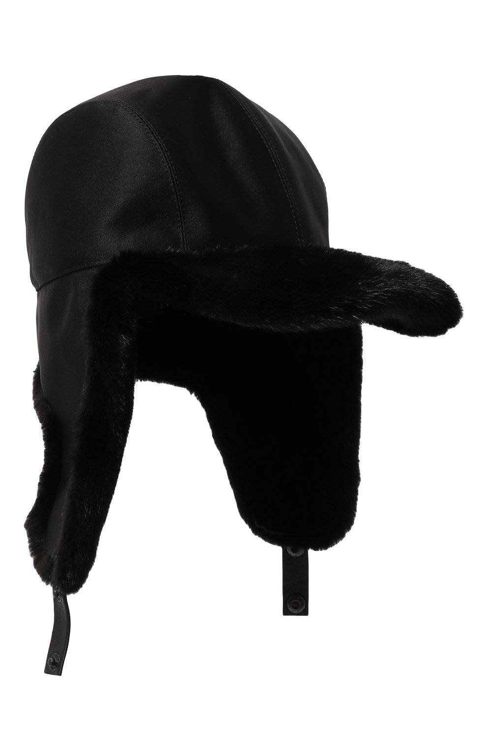 Шапка-ушанка с отделкой из меха норки VICTORIA KUSENKOVA, арт. 320902802112, фото 4