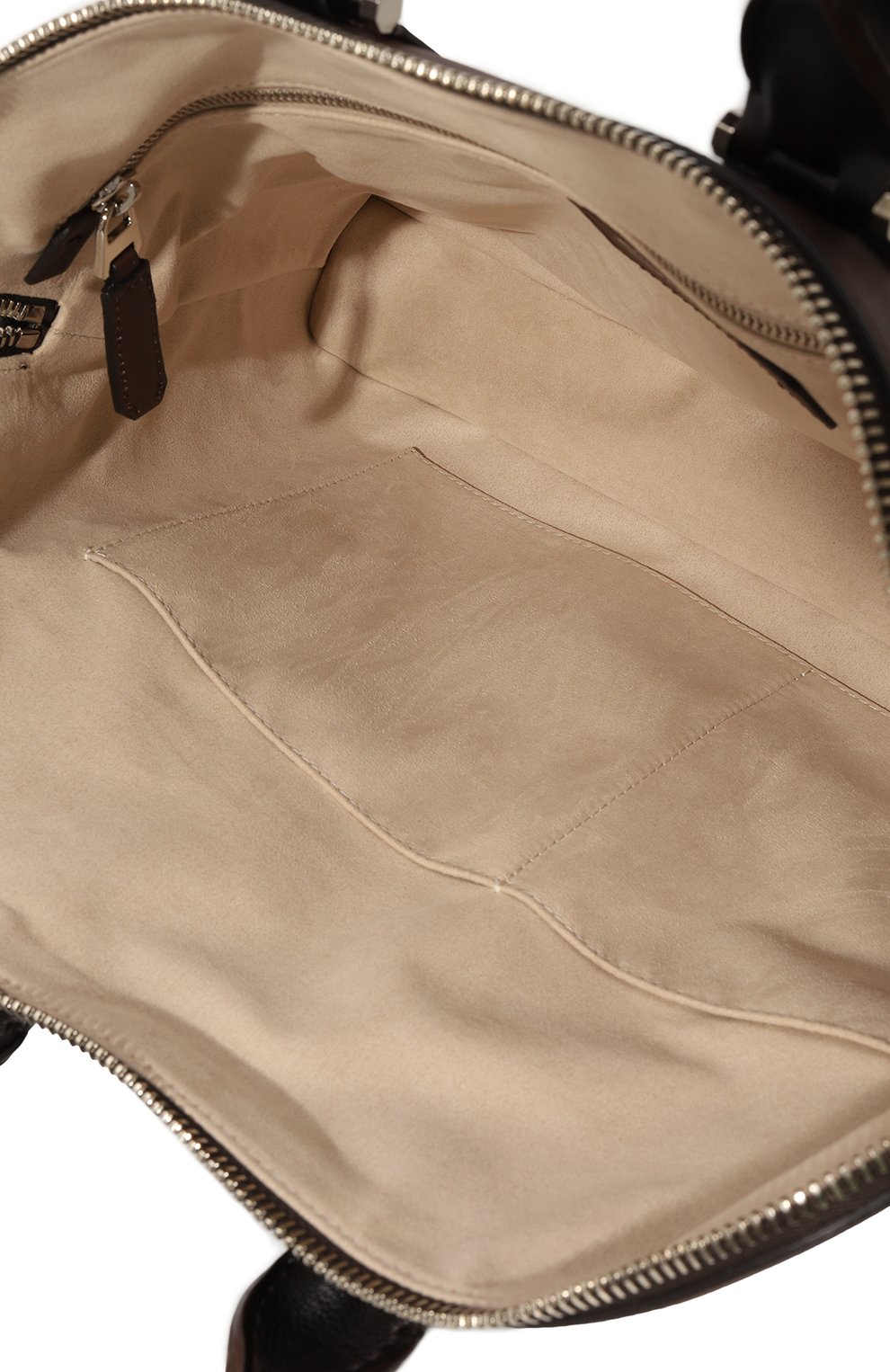 Портфель SANTONI темно-коричневого цвета по цене 196500 руб., арт. UIBBA2279LI-ASP9N01, фото 5 Портфель SANTONI, арт. UIBBA2279LI-ASP9N01, фото 5