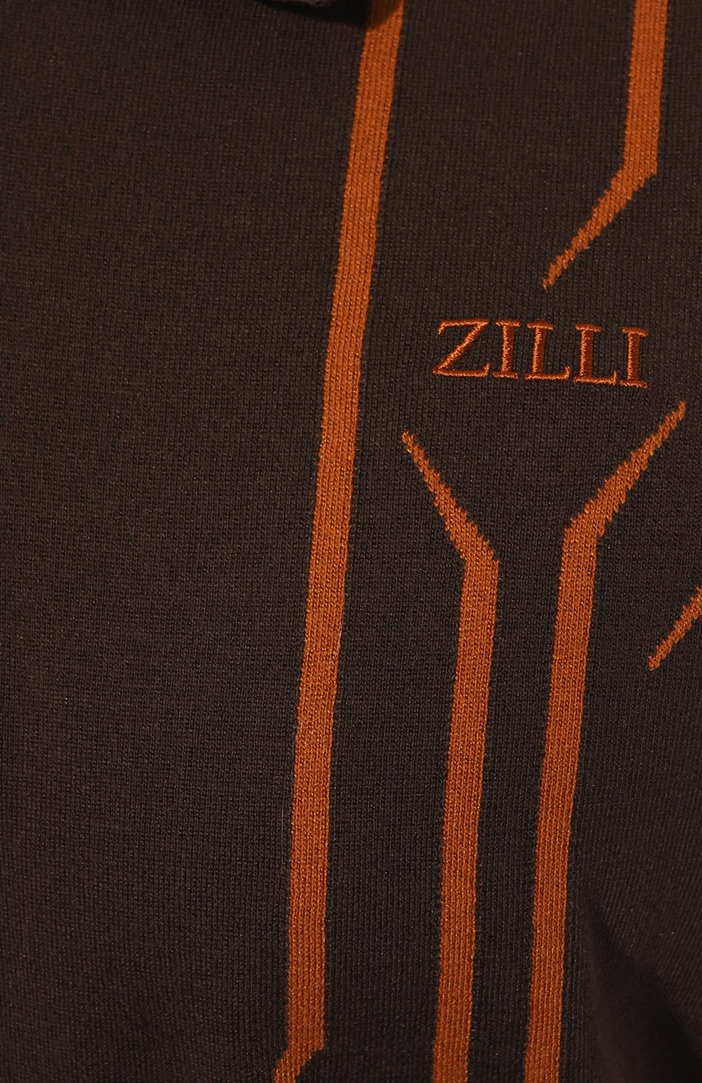 Поло из хлопка и шелка ZILLI, арт. KZP002M0142VAN000, фото 5