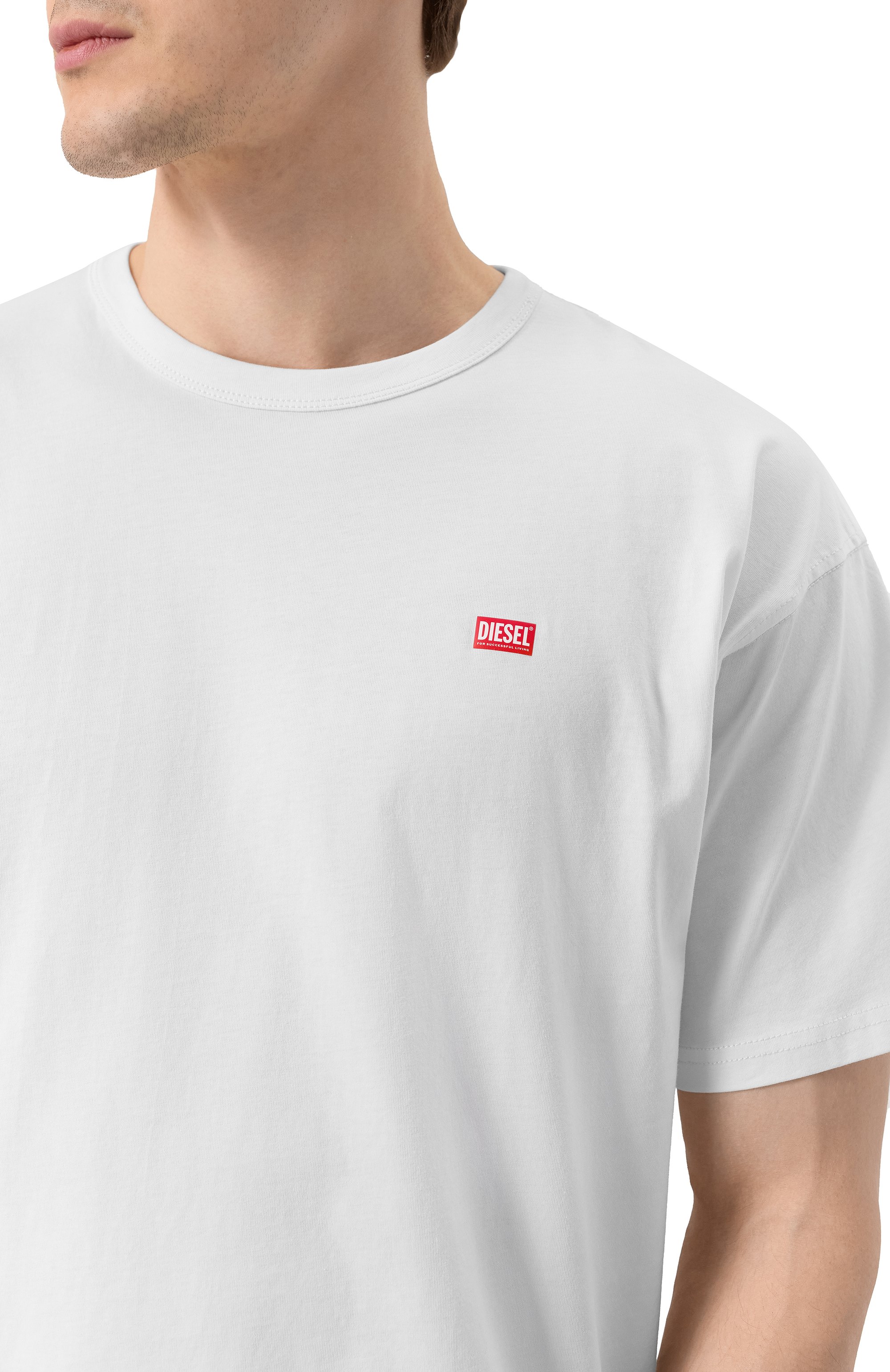 Хлопковая футболка DIESEL, арт. A16400/0QIAM, фото 5