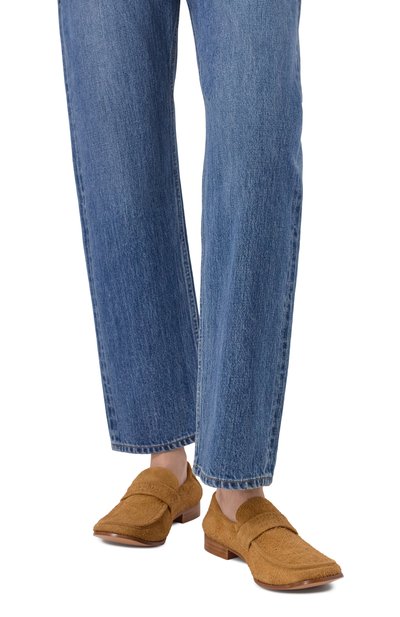 Замшевые лоферы swing-toe MM6, арт. S66WR0034/P7704, фото 2