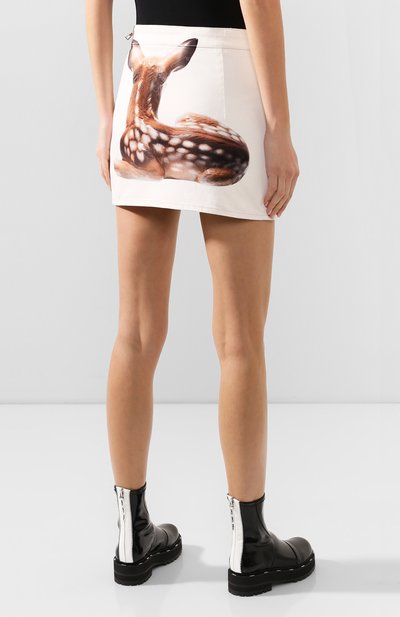 Хлопковая юбка BURBERRY, арт. 8024552, фото 4