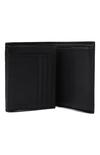 Кожаное портмоне BOSS черного цвета по цене 18050 руб., арт. HBPU00061M, фото 3 Кожаное портмоне BOSS, арт. HBPU00061M, фото 3