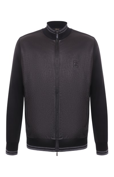 Мужской комбинированный кардиган  ZILLI, арт. KZMCB1M0130VZDT00