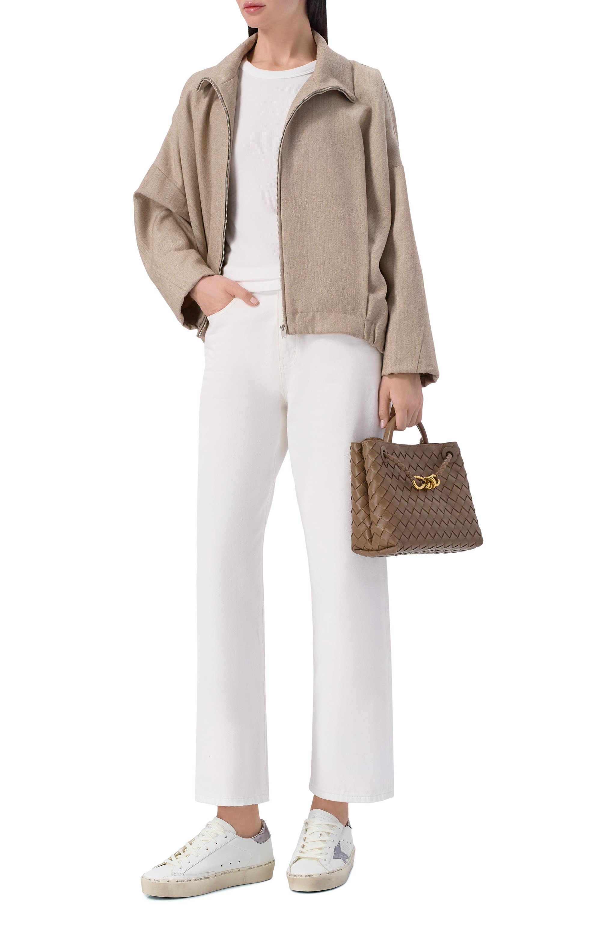 К ожаные кеды hi star GOLDEN GOOSE DELUXE BRAND, арт. GWF00118.F007865, фото 3