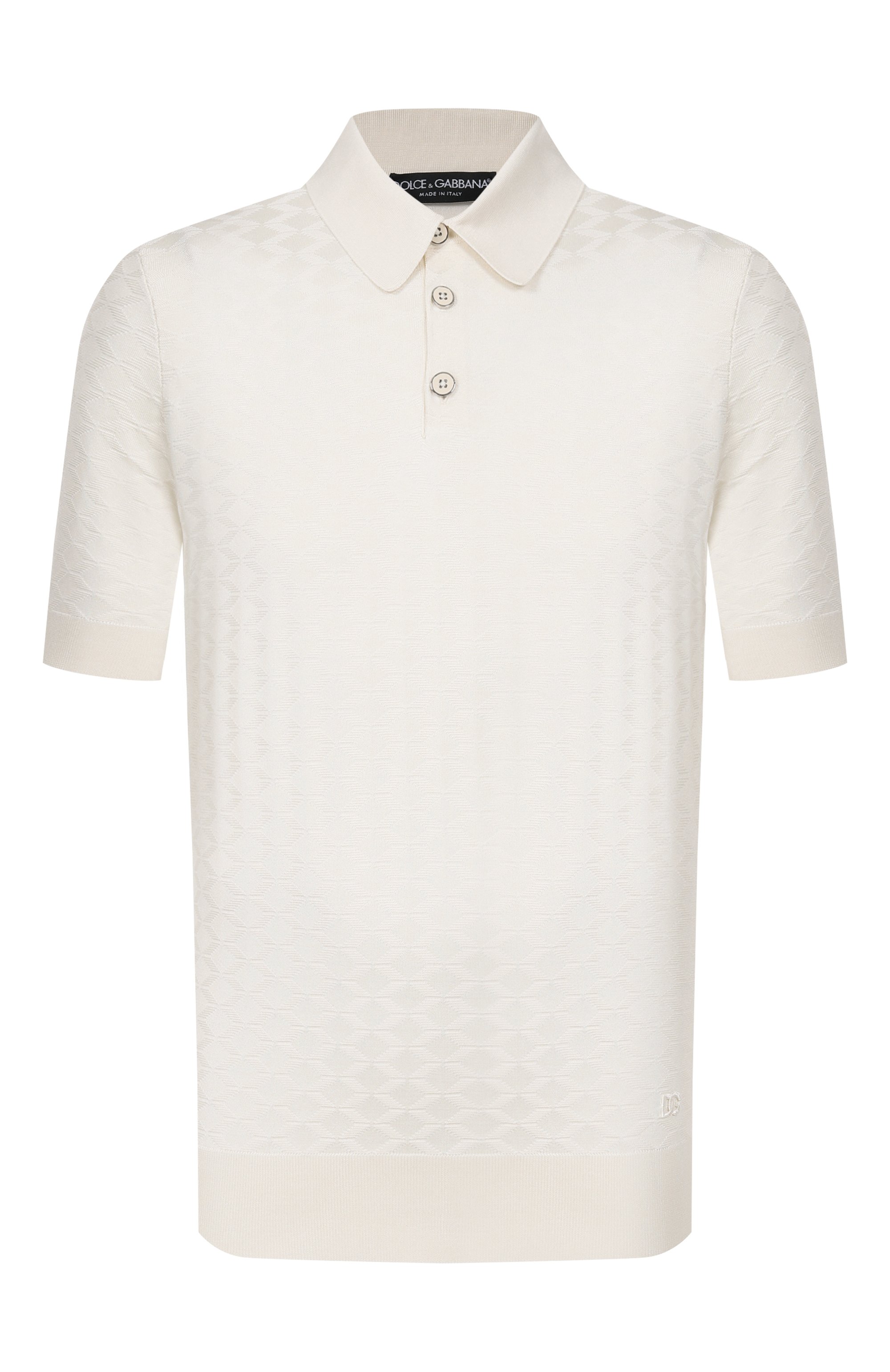 Шелковое поло DOLCE & GABBANA, арт. GXZ02Z/JBS0F, фото 1