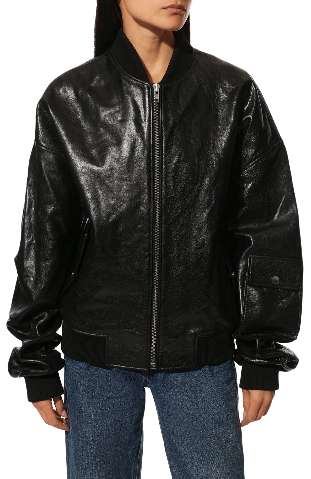 Кожаный бомбер MOLLY MOSS, арт. 00 22, фото 3