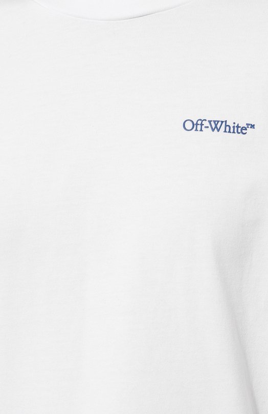 фото Хлопковая футболка off-white