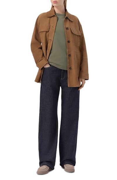 Хлопковая футболка BRUNELLO CUCINELLI, арт. M0T81BI100, фото 2