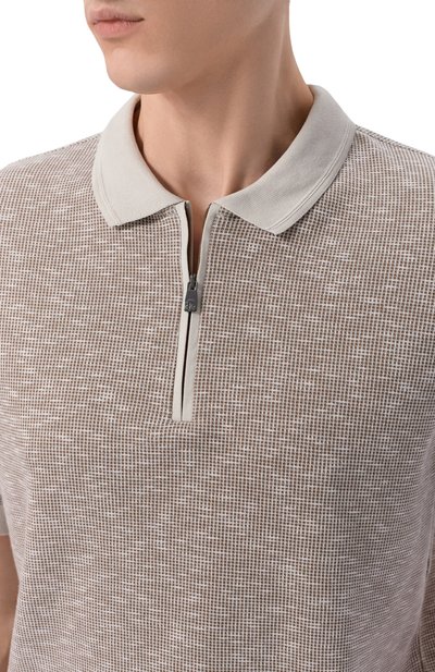 Хлопковое поло CORNELIANI, арт. 27G512/2725033, фото 5