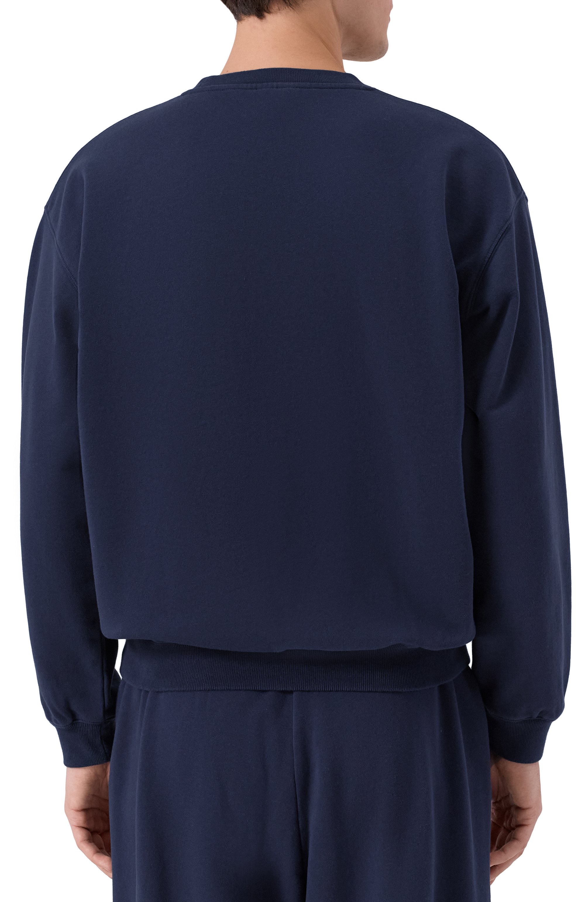 Хлопковый свитшот ГОША РУБЧИНСКИЙ, арт. SW_0104_NAVY, фото 4