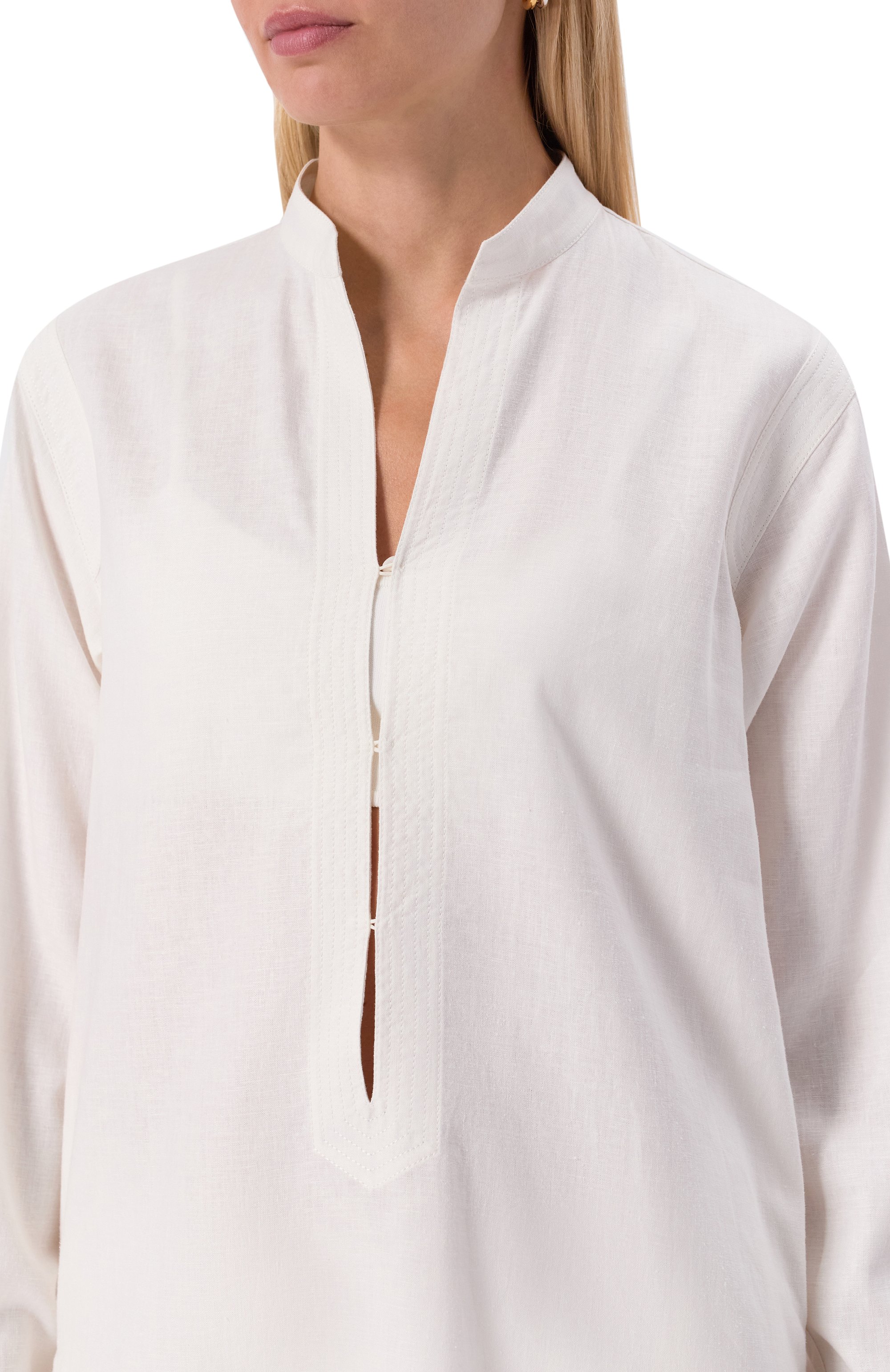 Туника изо льна и вискозы EDOMO, арт. B003104SS25, фото 5