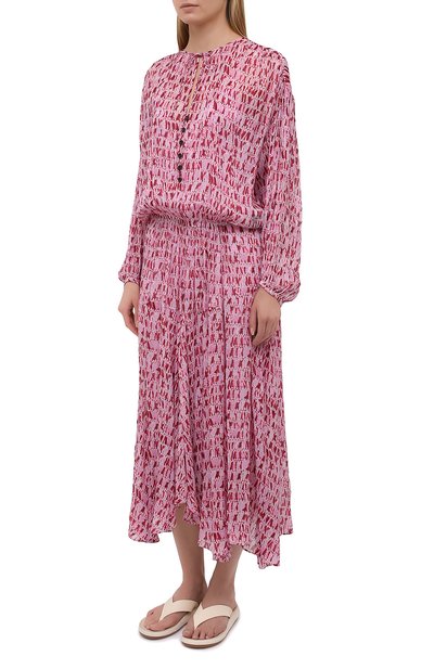Платье из вискозы ISABEL MARANT ETOILE, арт. R01896-21P029E/SAURELI, фото 3