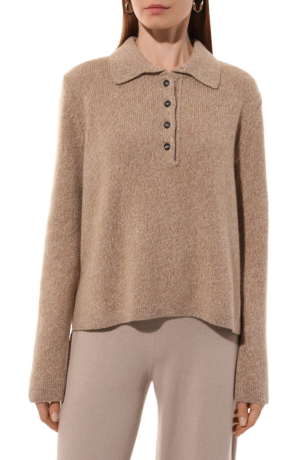 Кашемировое поло ALLUDE, арт. 245/61003, фото 3