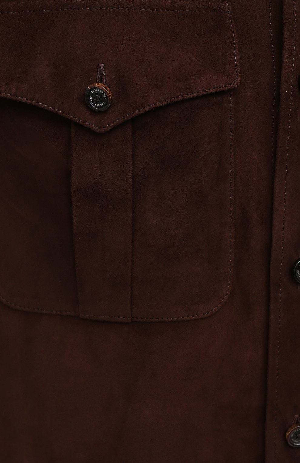 Замшевая рубашка RALPH LAUREN, арт. 790654923, фото 5