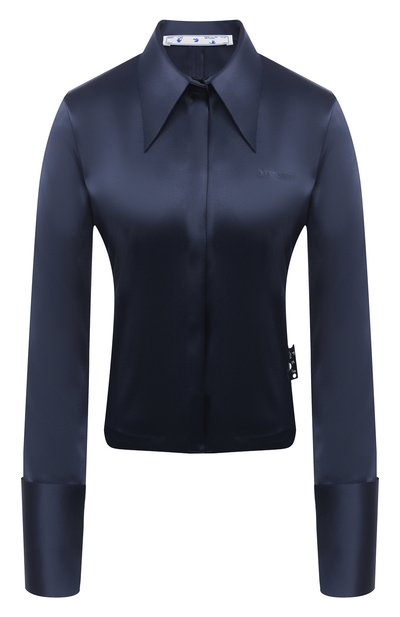 Женская атласная рубашка OFF-WHITE, арт. 0WGA083F20FAB0014545