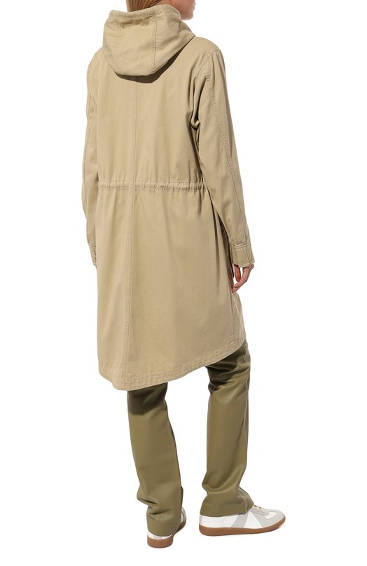 Хлопковая парка BOSS Orange Бежевый, фото 4