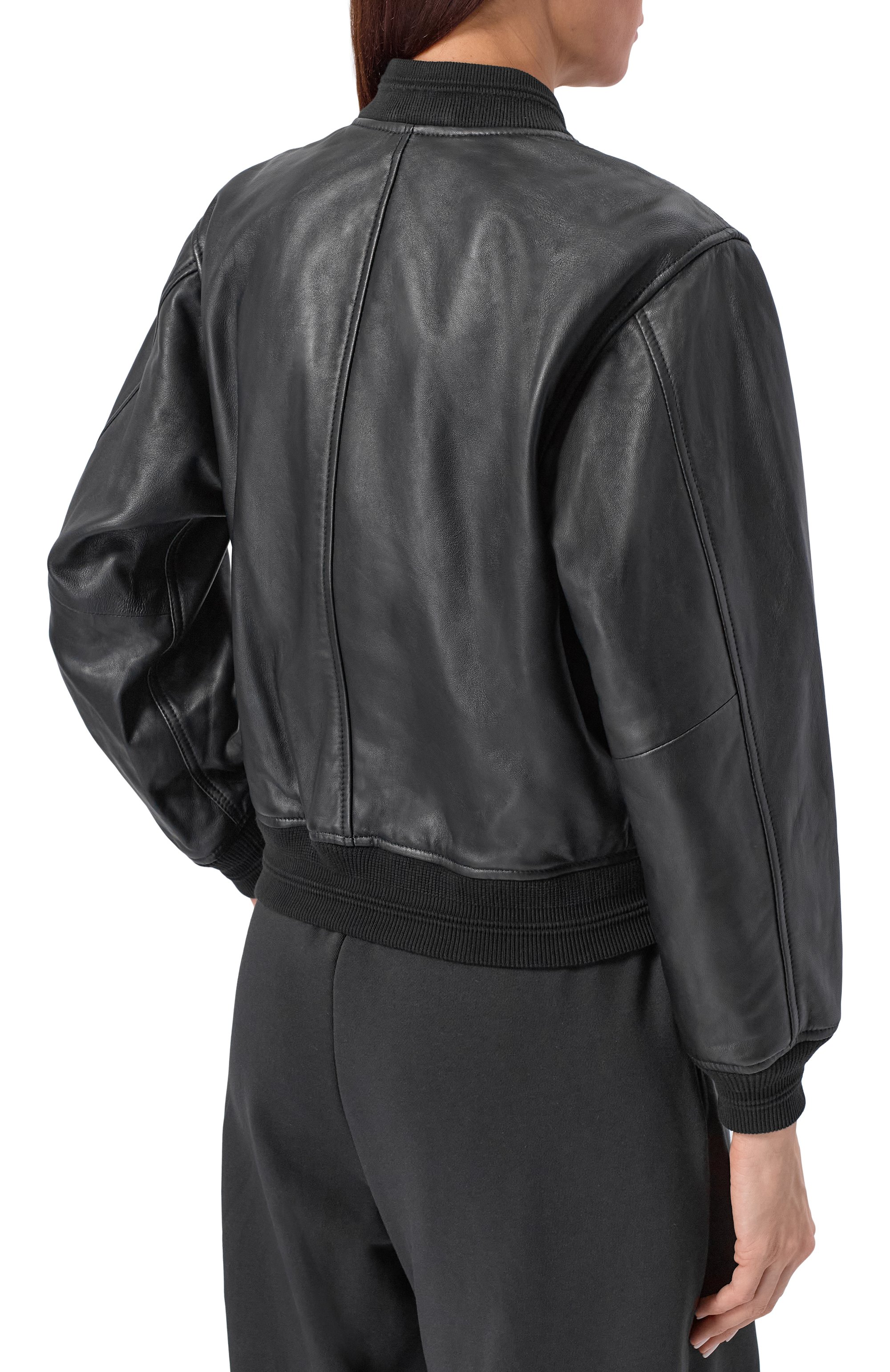 Кожаный бомбер DIESEL, арт. A20113/0PFAH, фото 4