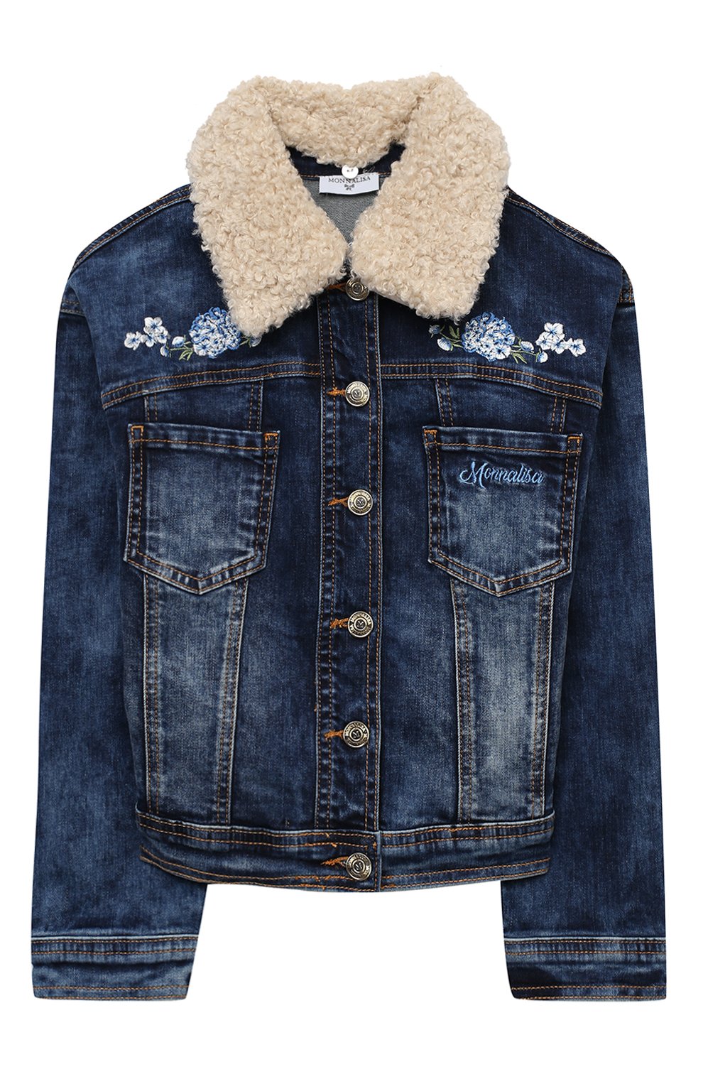 Джинсовая куртка MONNALISA, арт. 196101R4, фото 1