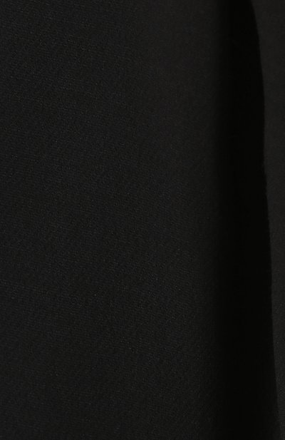 Однотонная мини-юбка из смеси шерсти и шелка VALENTINO черного цвета по цене 71600 руб., арт. QB2RA3N61CF, фото 5 Однотонная мини-юбка из смеси шерсти и шелка VALENTINO, арт. QB2RA3N61CF, фото 5