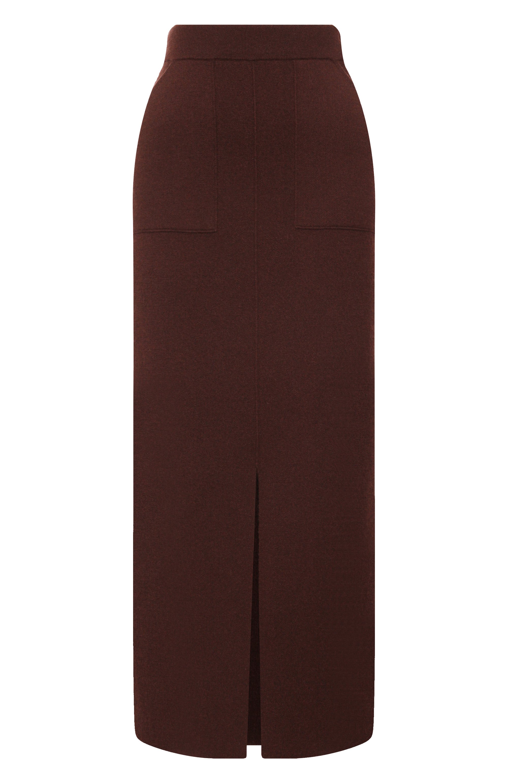 Юбка из шерсти и кашемира ALLUDE коричневого цвета по цене 65950 руб., арт. 255/17617, фото 1 Юбка из шерсти и кашемира ALLUDE, арт. 255/17617, фото 1