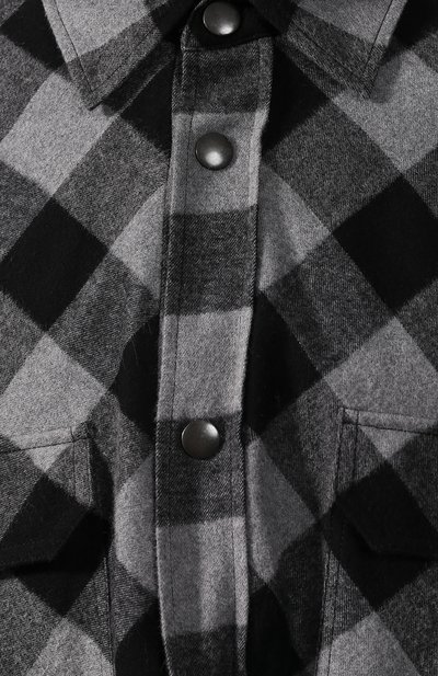 Хлопковая рубашка BALENCIAGA, арт. 583874/TFP08, фото 5