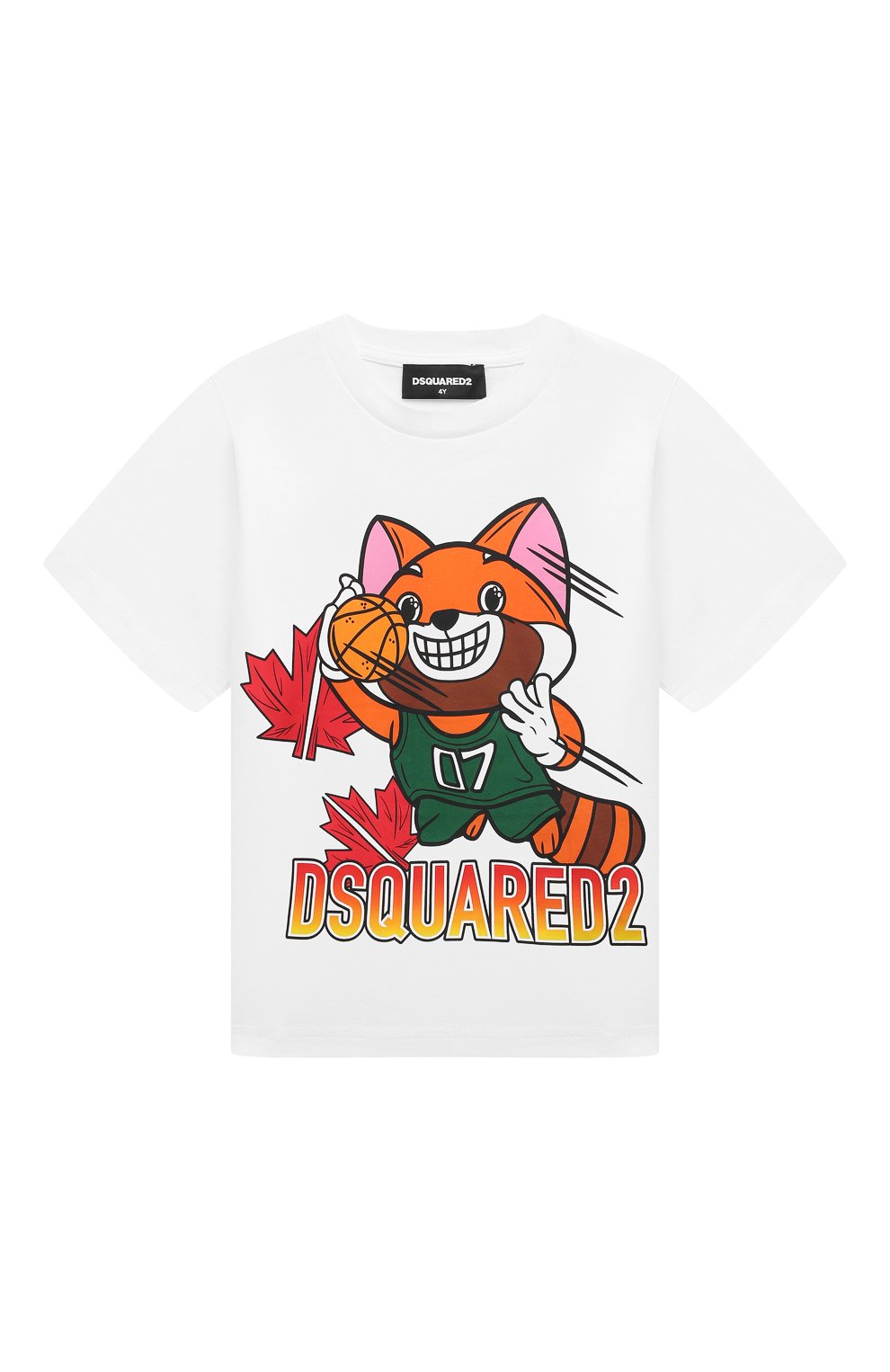 Хлопковая футболка DSQUARED2, арт. DQ1663/D0A47, фото 1