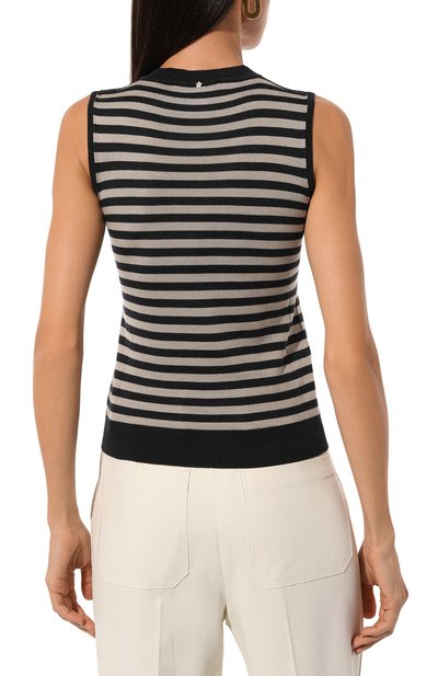 Топ из шерсти и шелка LORENA ANTONIAZZI, арт. A24112TM02C/2862, фото 4