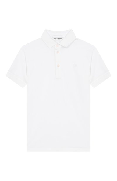 Хлопковое поло DOLCE & GABBANA, арт. L4JTCE/G7Q2X_001