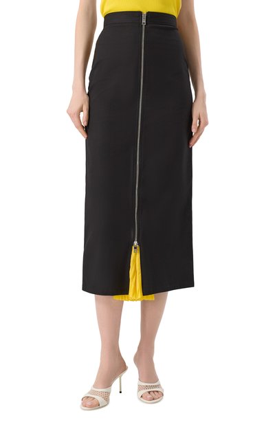 Хлопковая юбка MSGM, арт. 3841MDD26/257126, фото 3