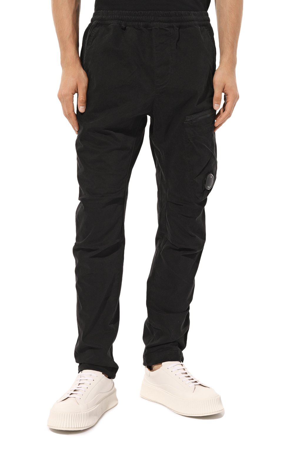 Хлопковые брюки C.P. COMPANY, арт. 15CMPA111A005529G, фото 3