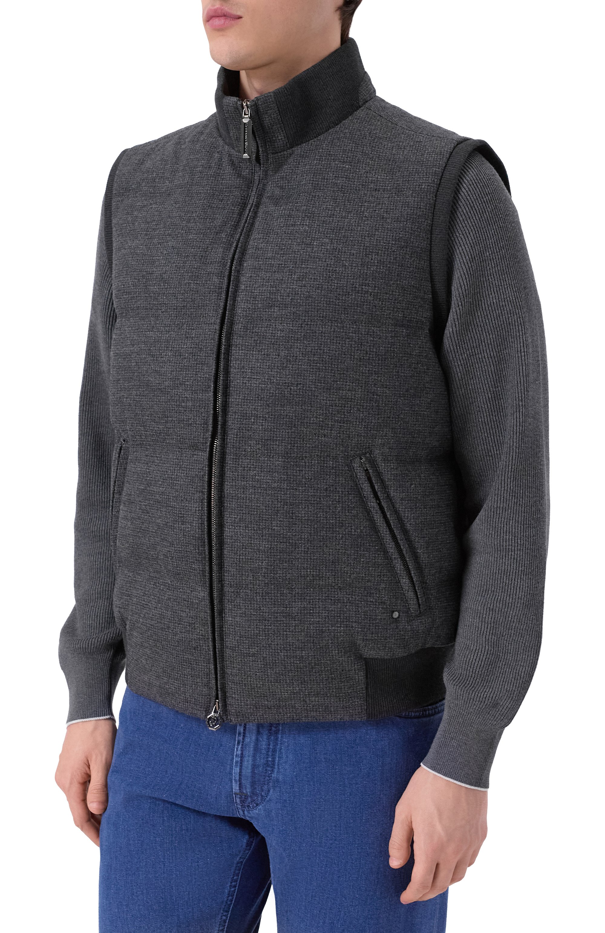 Шерстяной жилет STEFANO RICCI, арт. MZJ5400310/W0008P, фото 3