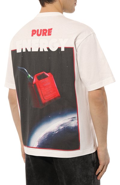 Хлопковая футболка DIESEL, арт. A09024/0BEAF, фото 4