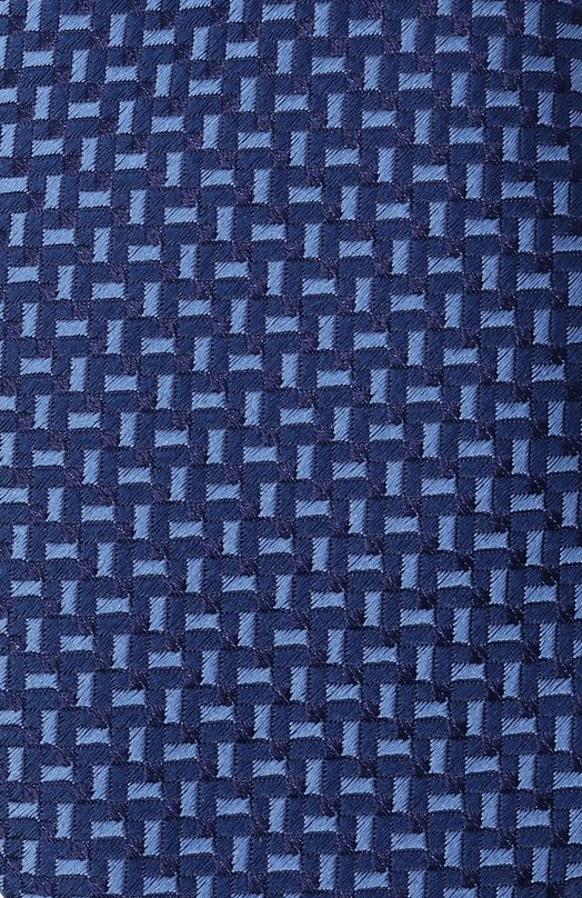 Шелковый галстук Brunello Cucinelli MX8630018 Синий  MX8630018 Фото 4