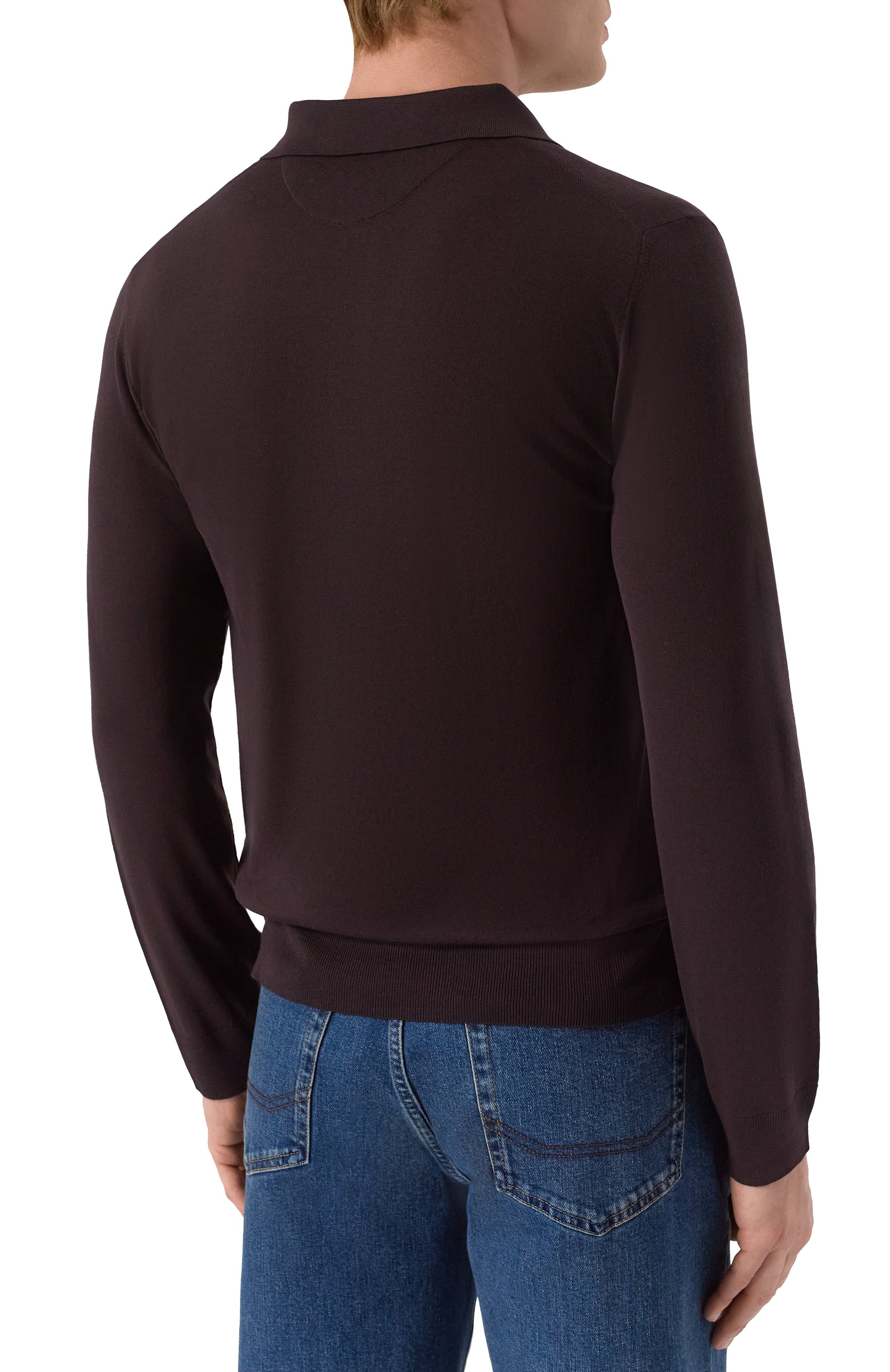 Шерстяное поло ZILLI, арт. KZP001M0202VLIP00, фото 4