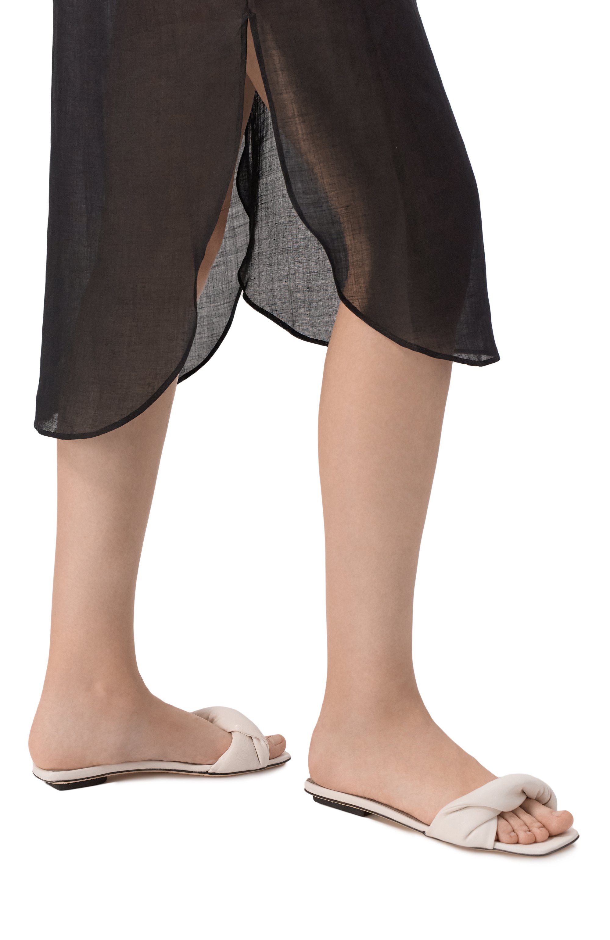 Кожаные шлепанцы LORENA ANTONIAZZI, арт. R25251SC27A/9841, фото 3